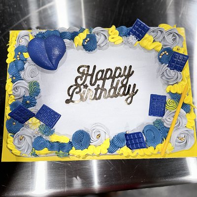 1/4 Sheet Cake Or Letter/Number Cake