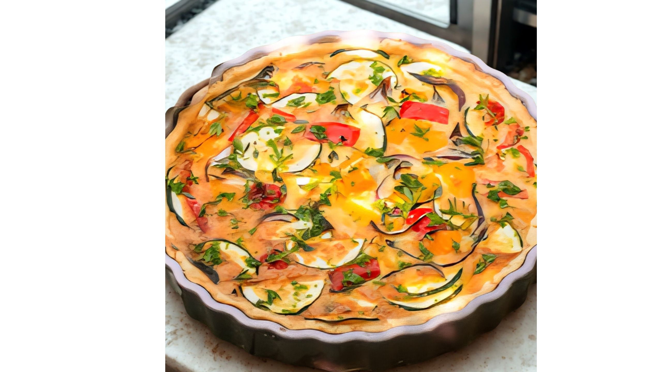 Garden Fresh Veggie Tart - 9"