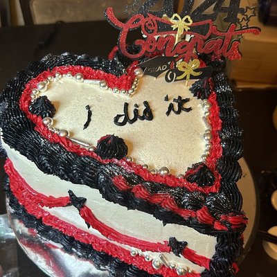 5” Hearts Cake 