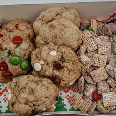 Christmas Sourdough Cookie Gift Box 