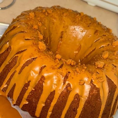 Cookie Butter Pound Cake 