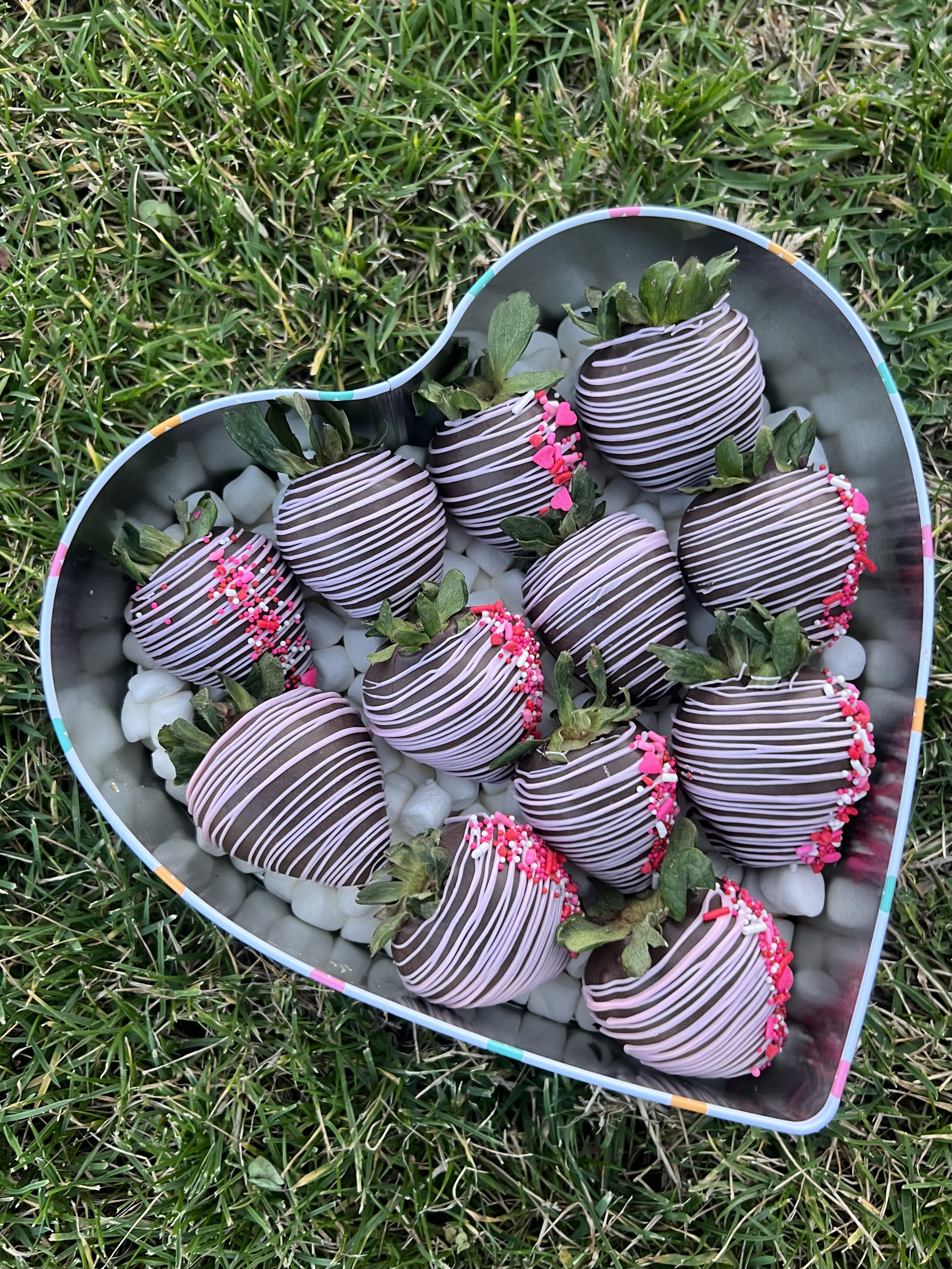 Classic Heart Tin Dozen