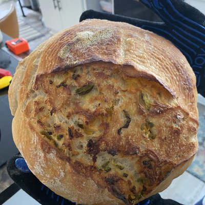Jalapeño Cheddar Boule