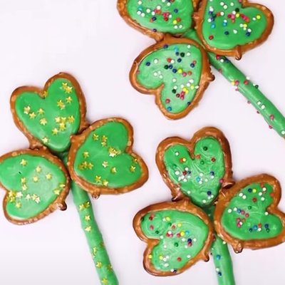 GF Shamrock Pretzle Pops **Tutorial**