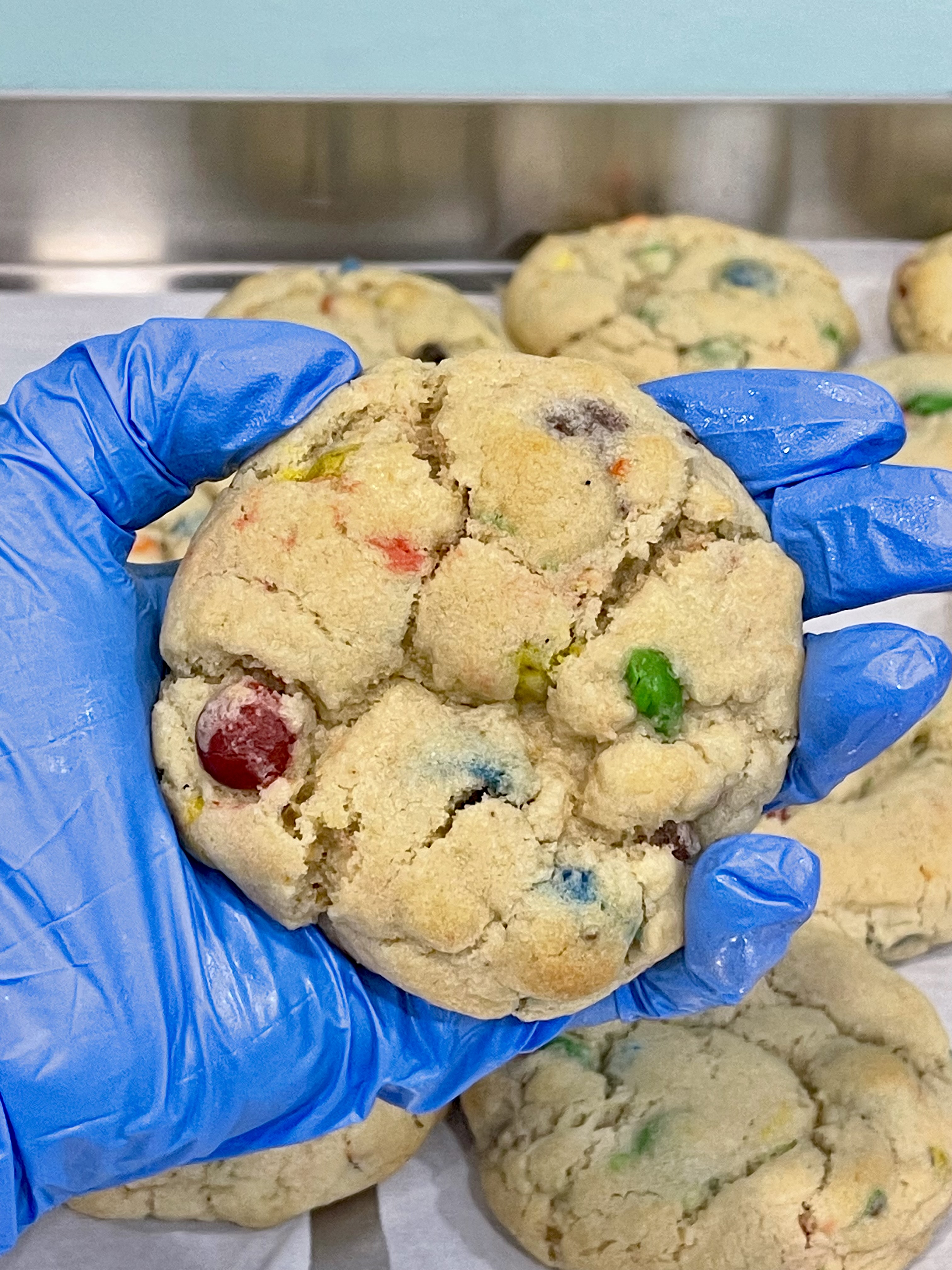 M&M Cookies (1/2 Dozen)