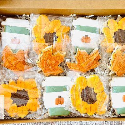 Sunflower/Coffee Fall Set
