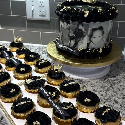 8in 3 Layer Round Cake