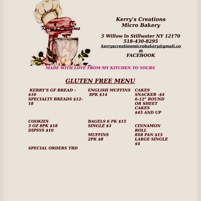 Gluten Free Options