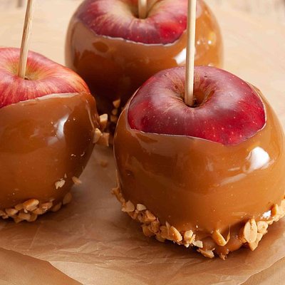 Gourmet Medium Caramel Apples Plain Or WITH Add-On ON Items