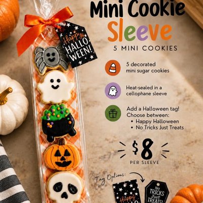 Halloween Mini Cookie Sleeve