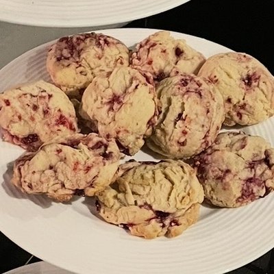 Raspberry Lemonade Cookies (12)