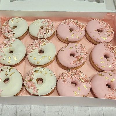 Chocolate Covered Donuts (Per Dozen)