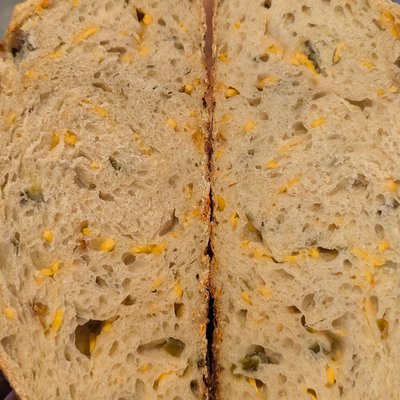 Jalapeno Cheddar Sourdough