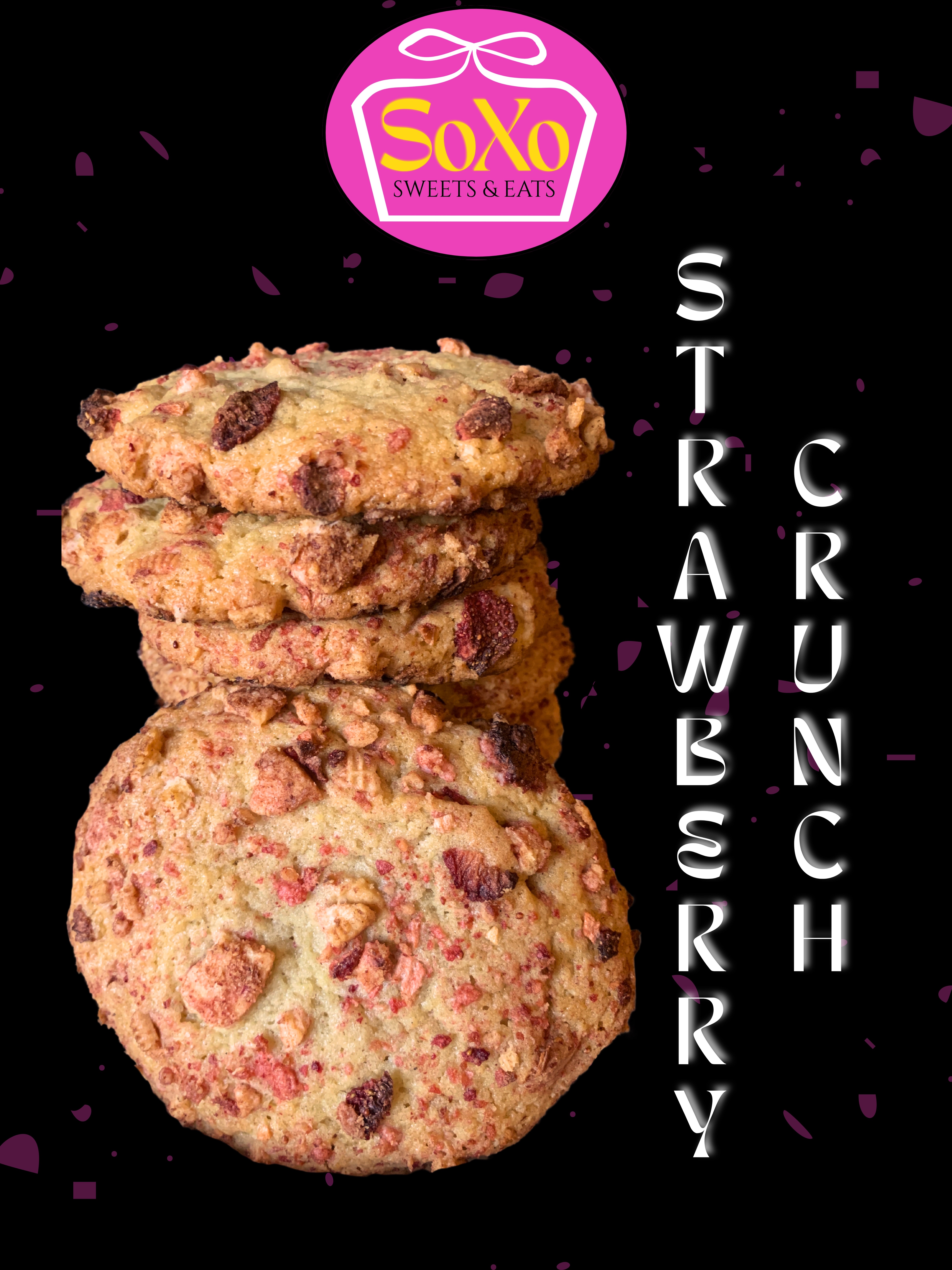 Strawberry Crunch Cookie