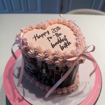 6 Inch Heart Cake 
