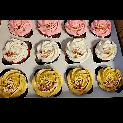 Basic Iced Cupcakes 