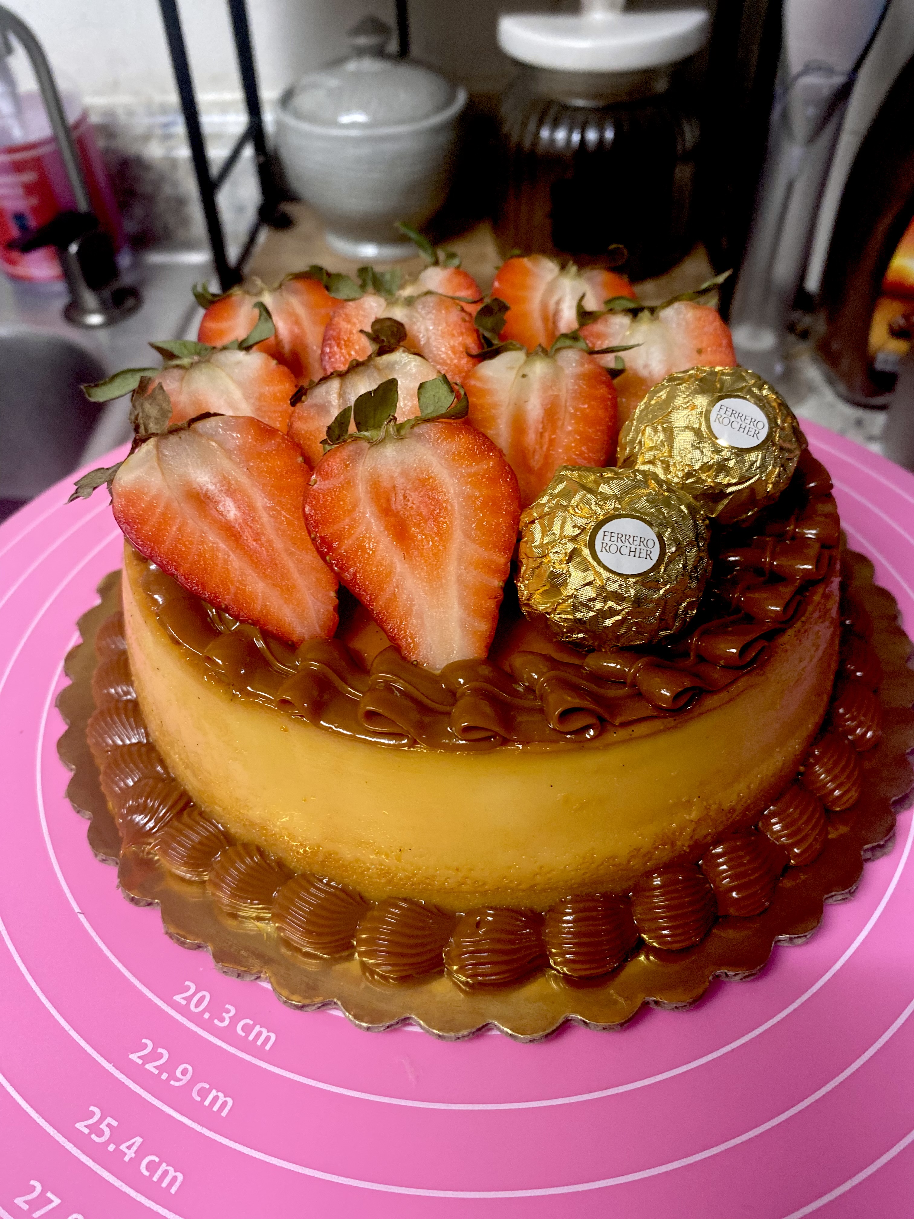 6 pulgadas Flan 