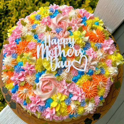 Floral Party Cake 🎂 
