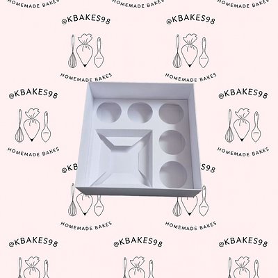 Bento Box Cake & 5 Cupcakes
