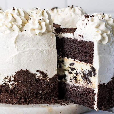 Cookies & Cream Cheesecake Cake
