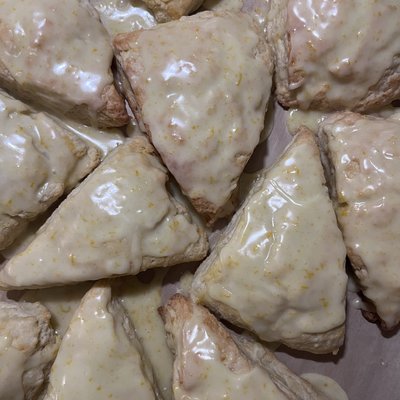 Orange Cream Scones