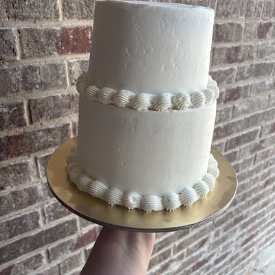 2-tiered Custom Cake 