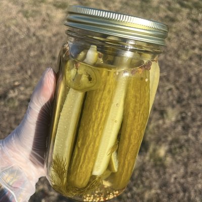 Spicy Dill Pickle Spears 32 Oz