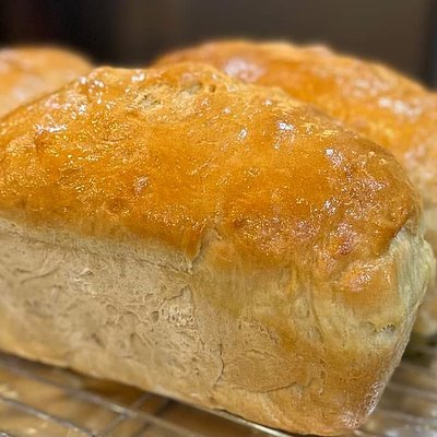 Organic White Bread loaf