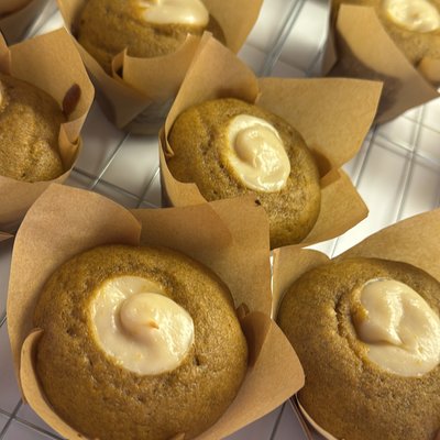 Pumpkin Cream Cheese Muffins