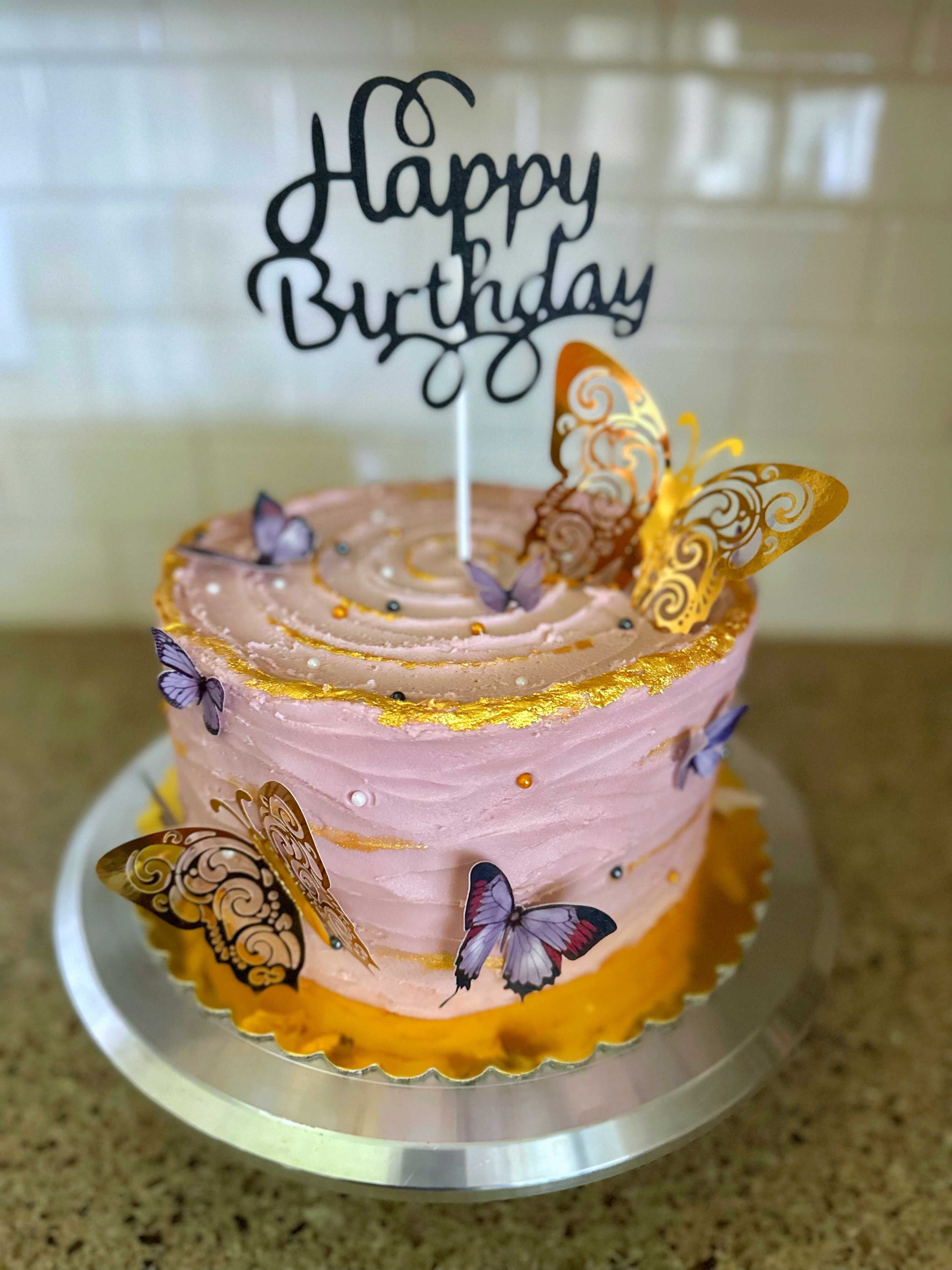 Toppers: (selection option available after cake size is picked)
