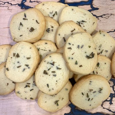 Lavender Honey Short breads 