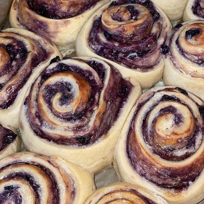 Blueberry Cheesecake Cinnamon Roll PACK OF 4