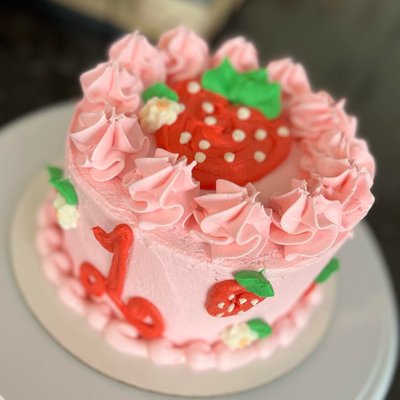 6” Round (double layer) AKA Smash Cake