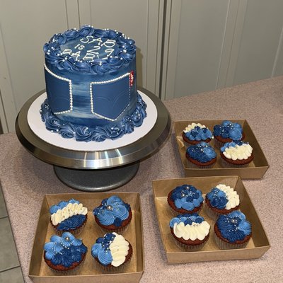 Party Pack (Small Cake & Cupcake Combo)
