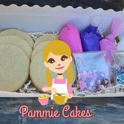 Med DIY Cookie Decorating Kit (6 Cookies)