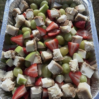 Small Cheesecake Fruit Salad Pan