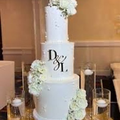Three Tier Wedding Cake 4”, 6”, 8”