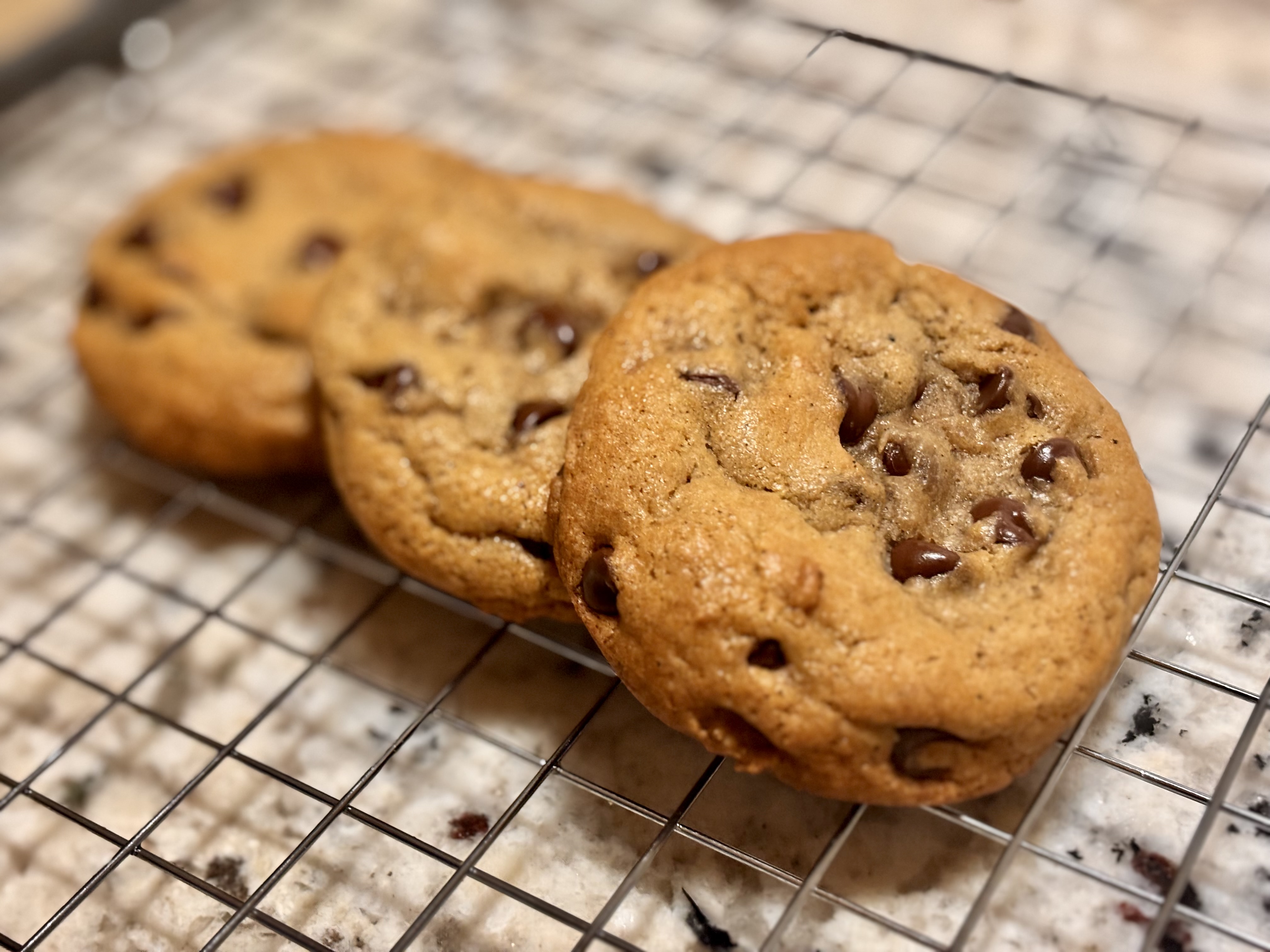 Sourdough Brown Butter Chocolate Chip Cookies 