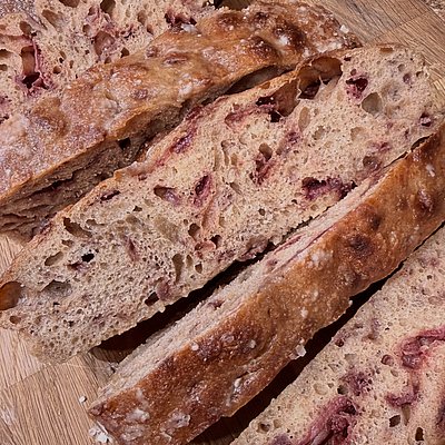 Strawberry & Spice Focaccia 9*13 Pan