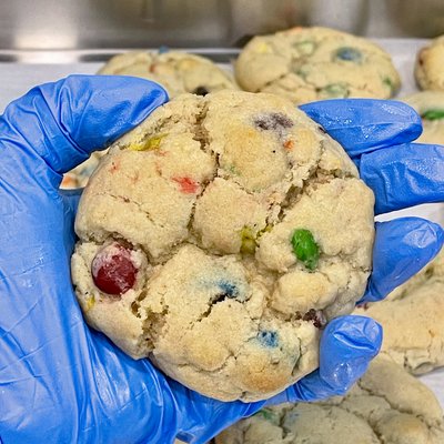 M&M Cookies (1/2 Dozen)
