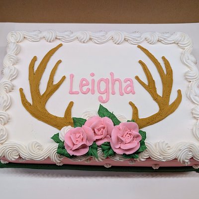 Custom 1/4 Sheet Cake 