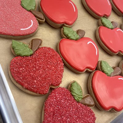 Royal Icing Decorated Cookie 6pack 