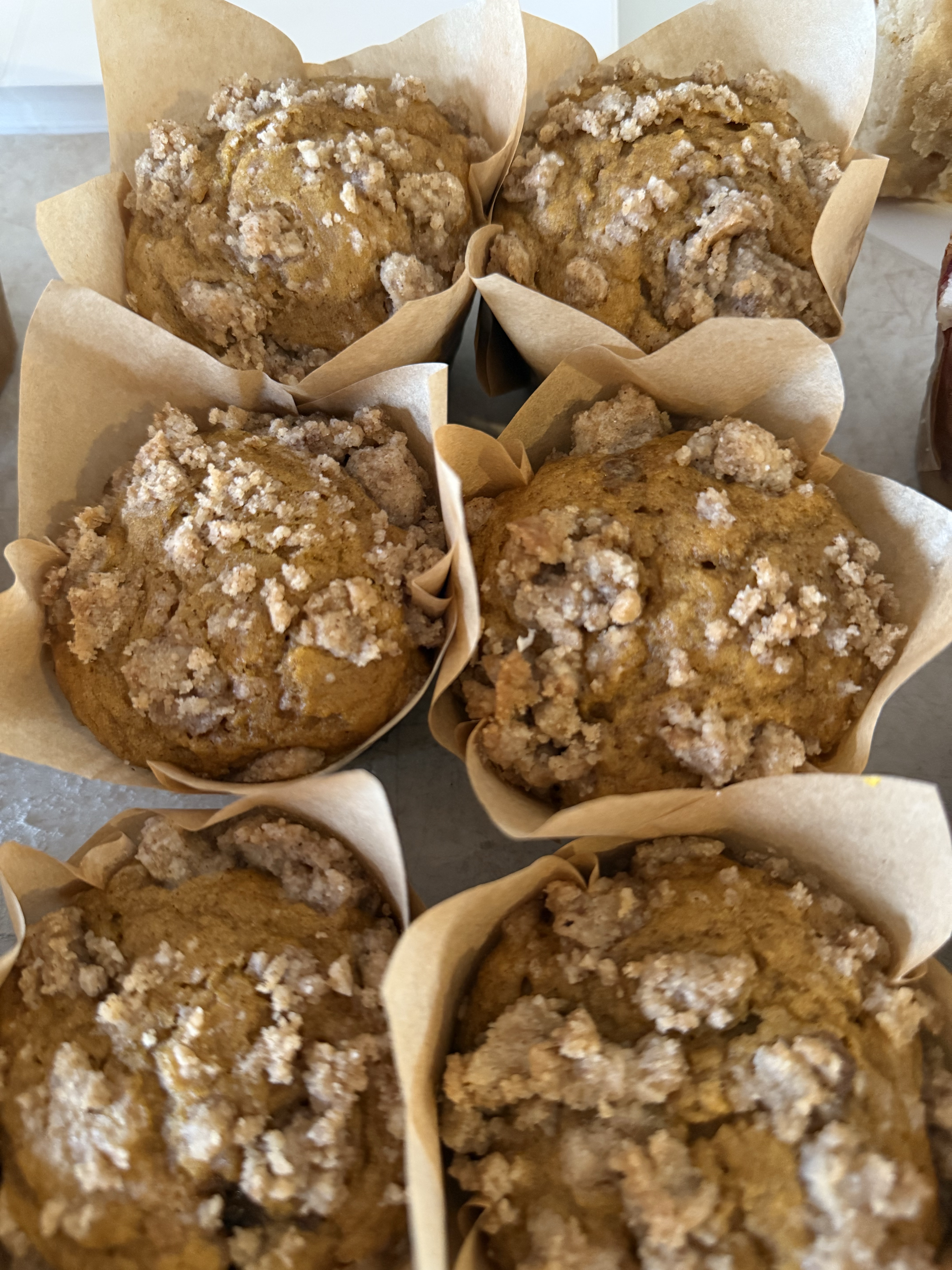 Sourdough Pumpkin Muffins 