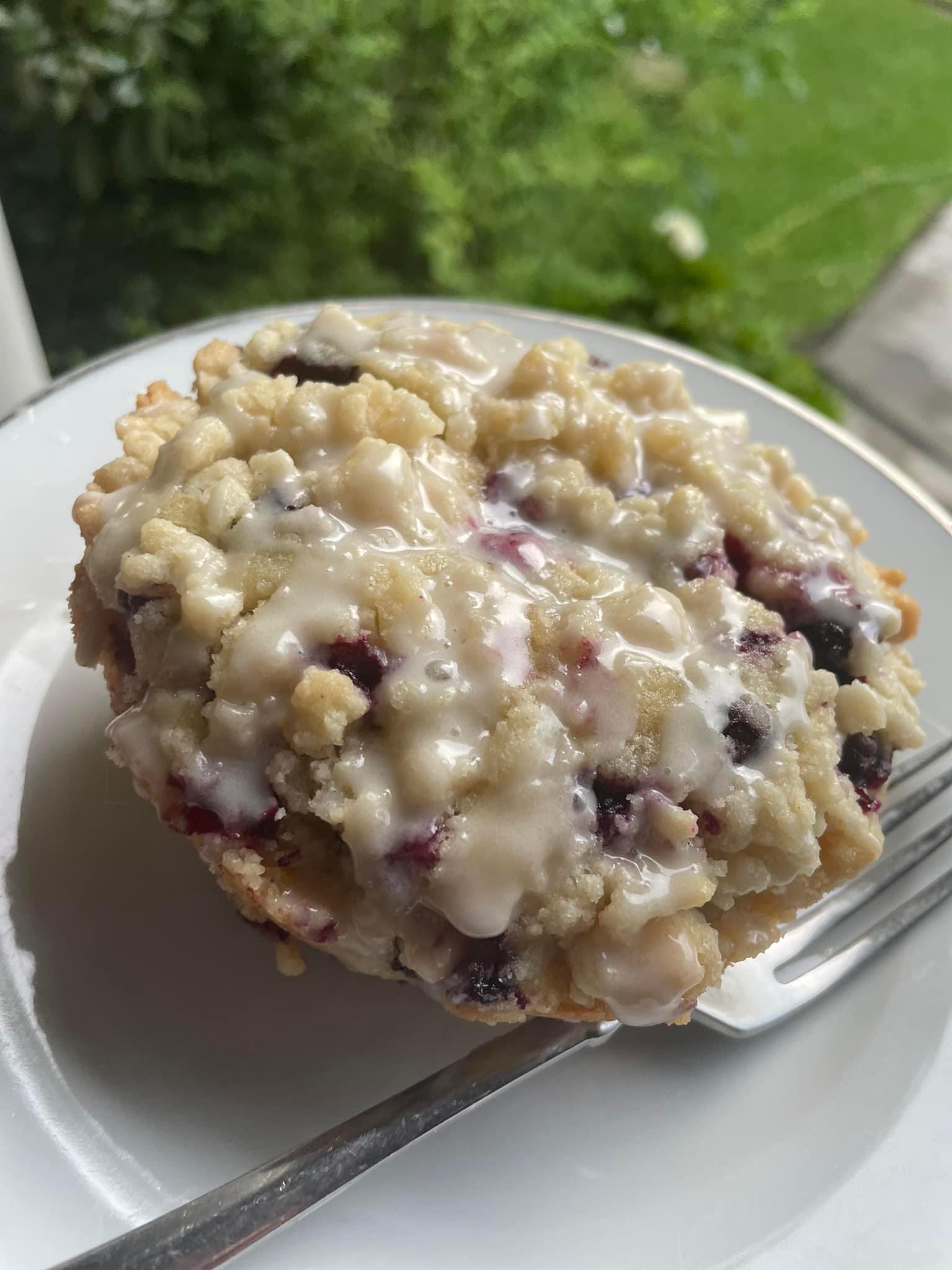Lemon Blueberry Streusel Coffee Cake - Small 