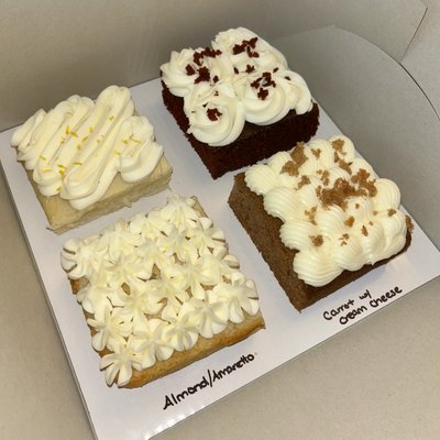 Four Flavor Cake Sampler