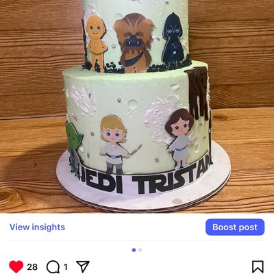 2 Tier Cakes (45+ People)