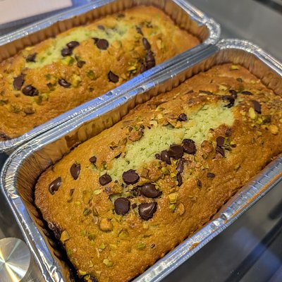 Pistachio Chocolate Loaf 