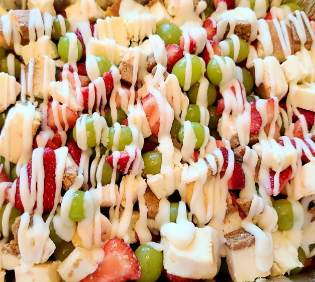 Fruit & Cheesecake Salad
