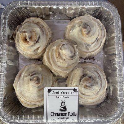 5 Pack Cinnamon Rolls