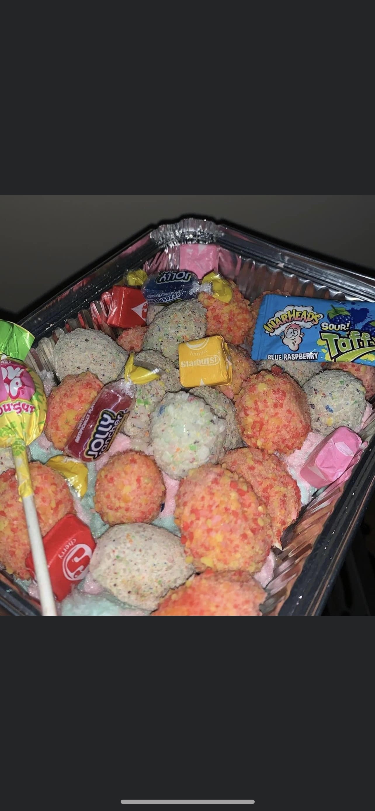 Medium Candied Grapes (1 Flavor, 2 Toppings)